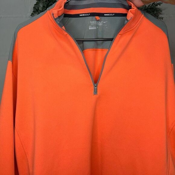 Nike golf long sleeve 1/4 zip sweater - Picture 5 of 7